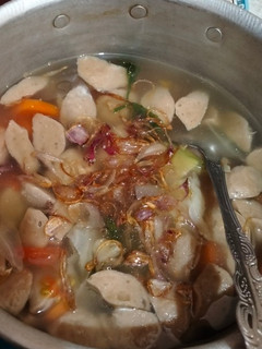 Foto resep Sayur sop bakso