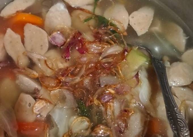 Resep Sayur Sop Bakso Oleh Sitaseptiana Cookpad