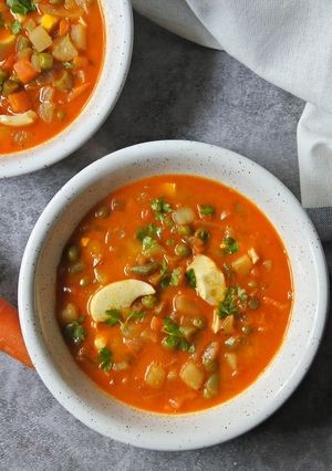 Una foto de Guiso rápido de verduras: económico y saludable