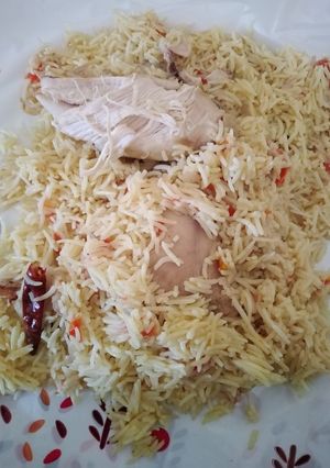صورة لوصفة كبسة دجاج