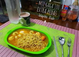 Foto resep Mie Gaga Kuah Jalapeno