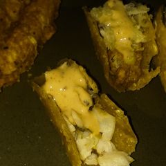 A picture of Corn mini tacos.