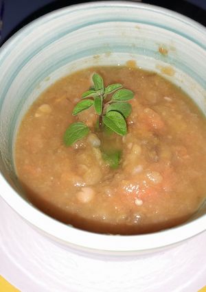 Una foto de Sopita de verduras como licuada 🥣