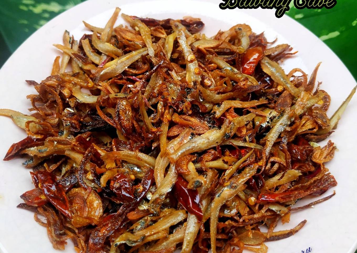 Ikan Teri Goreng Bawang Cabe
