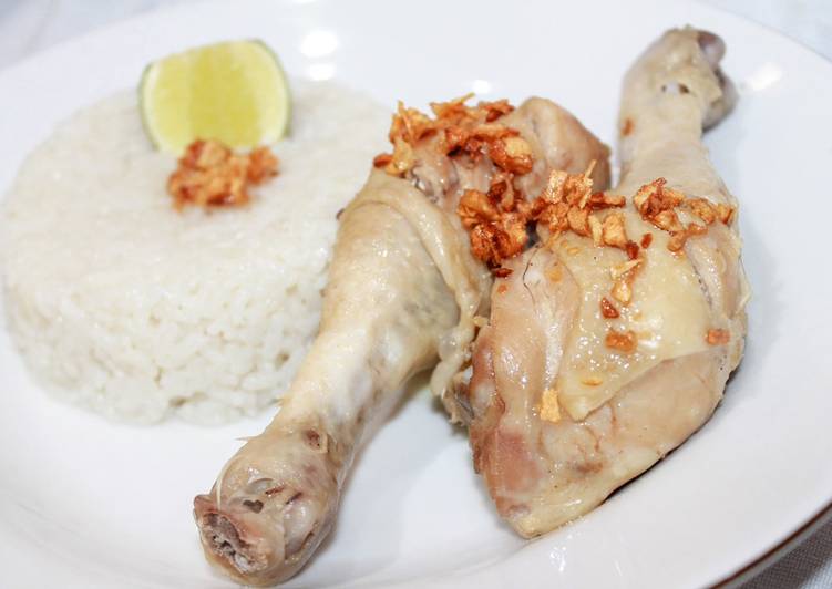 Resep Ayam dan Nasi Hainan 🍗 Anti Gagal