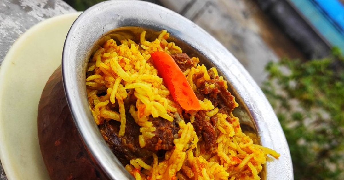 Mutton Pulao Recipe by Shainuu Aroraੴ - Cookpad