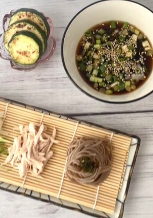日式蕎麥麵 的食譜成品照片
