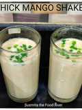 Thick mango shake