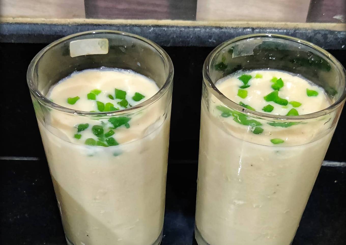 Thick mango shake