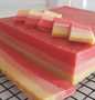 Simple Way Prepare Recipe Pink Cream Cheese Layer Cake that is So Delicious, Appealing}