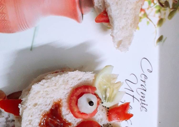 Step-by-Step Guide to Prepare Quick Halloween sandwich