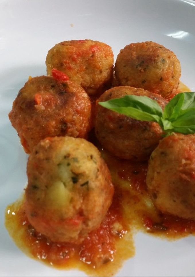 Una foto de Buñuelos de Bacalao