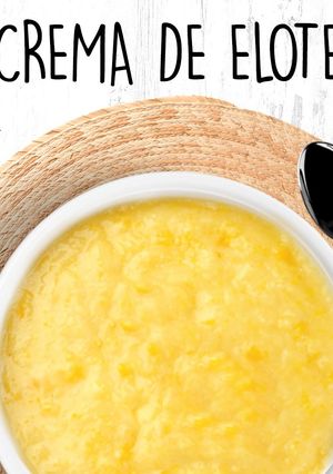 Una foto de Crema de elote
