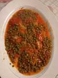 Pesce e piselli