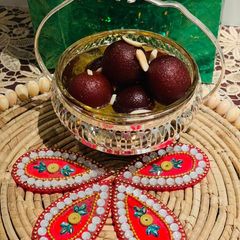 A picture of Kala Jamun.
