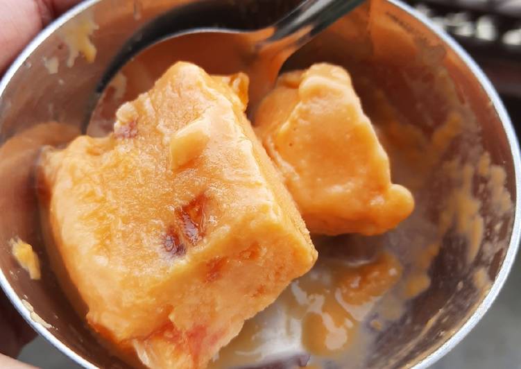 Recipe of Super Quick Homemade Papaya ice cream
