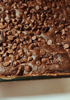 A picture of Death by Chocolate Dump Cake.