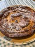 Gâteau bicouche aux pommes