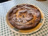 Gâteau bicouche aux pommes