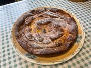 Une photo de gâteau aux pommes pour diabétique