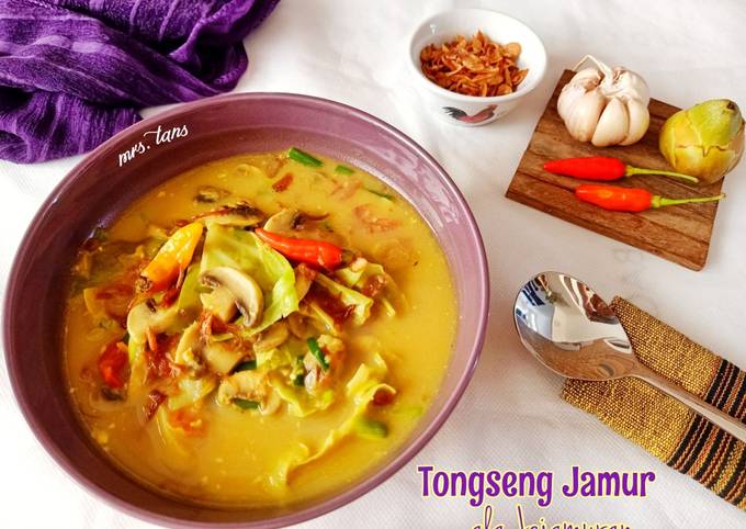 Tutorial Membuat Resep Tongseng Jamur Kancing ala Jejamuran