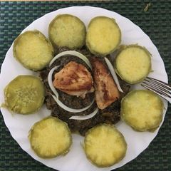 A picture of Cameroon Ndole.