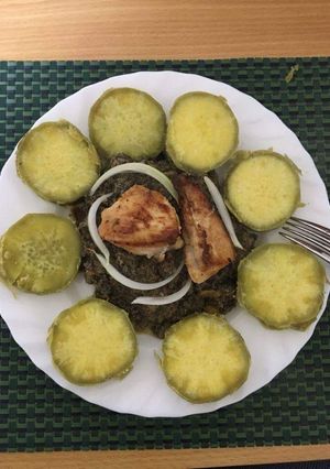 A picture of Cameroon Ndole.