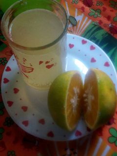 Una foto de Naranjada fresca