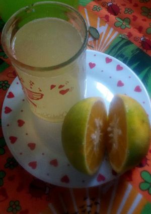 Una foto de Naranjada fresca