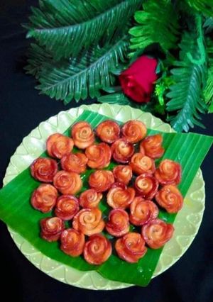 গোলাপ পিঠা। রেসিপির প্রধান ছবি