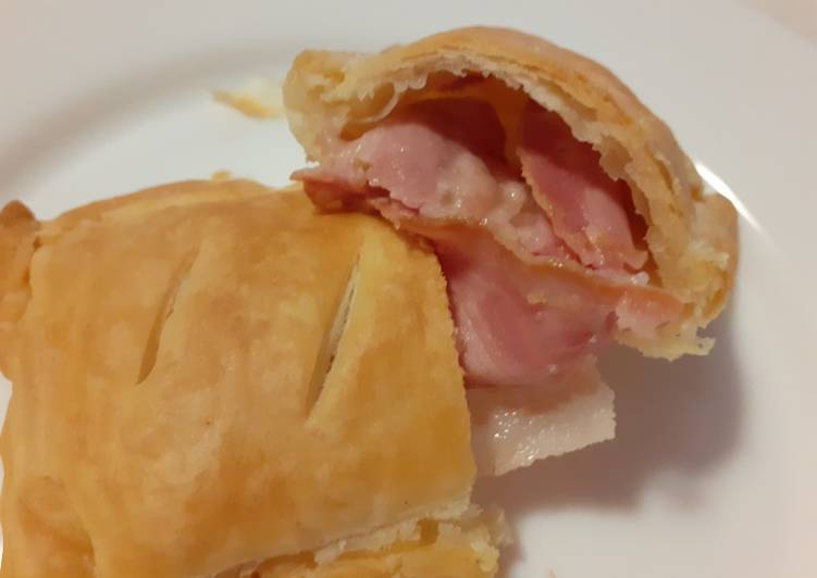 Fagottini di sfoglia gorgonzola e pancetta