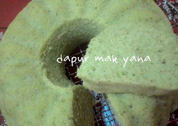 Proses memasak Bolu Green Tea Kukus yang Sempurna