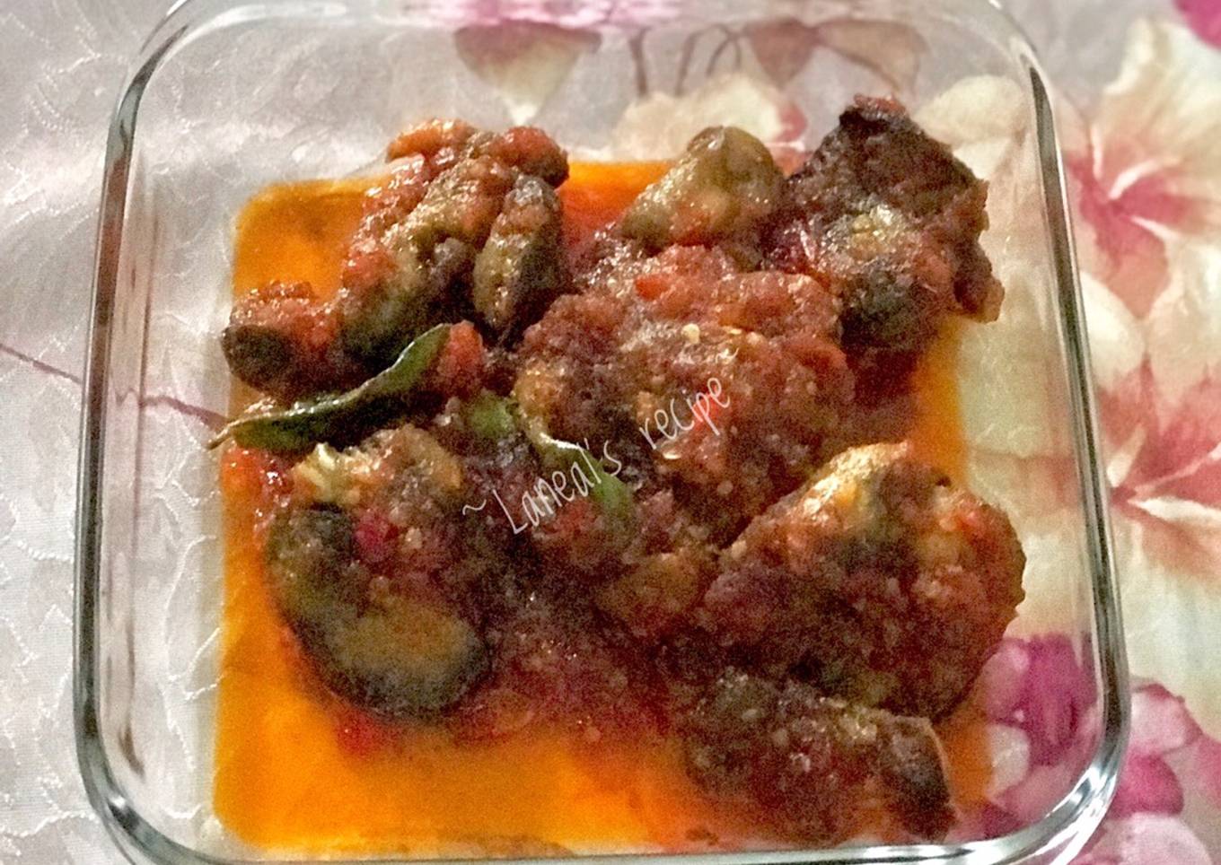 Hati Ampela Ayam Balado