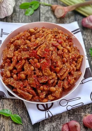 Foto resep Orek Pedas Tempe Kacang