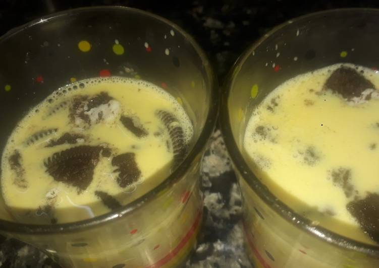 Step-by-Step Guide to Prepare Speedy Kesar oreo milkshake