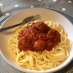 Saturday Spaghetti & Meatballs 🍝 A picture of Saturday Spaghetti & Meatballs 🍝.