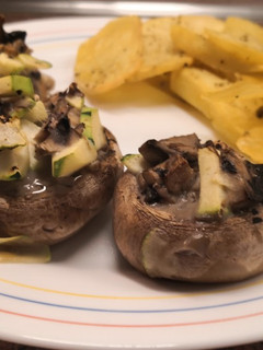 Una foto de Champiñones rellenos 🍄