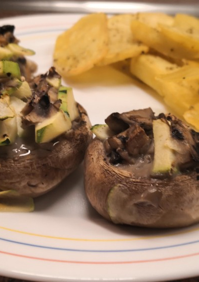 Una foto de Champiñones rellenos 🍄