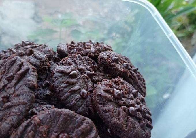 🍘 Chocochips Cookies Eggless