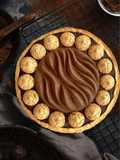 Crostata con Namelaka al Mango