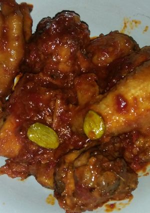 Foto resep Ayam Kecap Pedas Manis + Pete