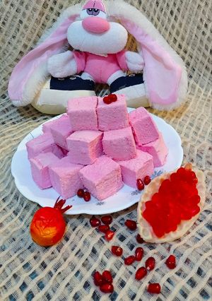 عکسی از دستور مارشمالو (پف پفی)🍨🍦🍡🍭🍬🍹🍸