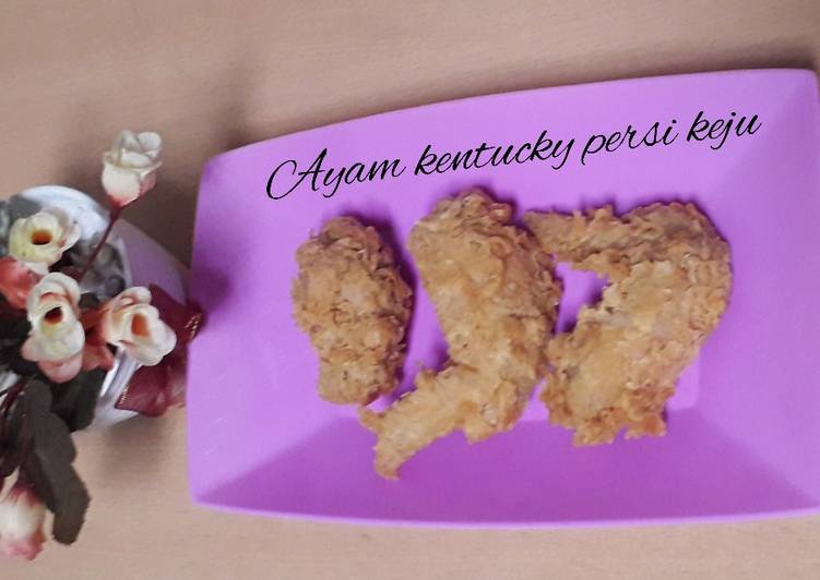 Ayam kentucy persi keju