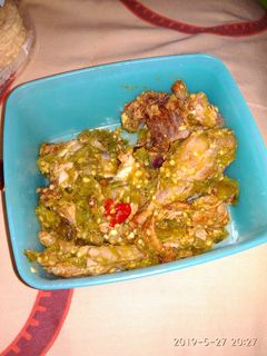 Foto resep Ayam Sambal Rawit Hijau