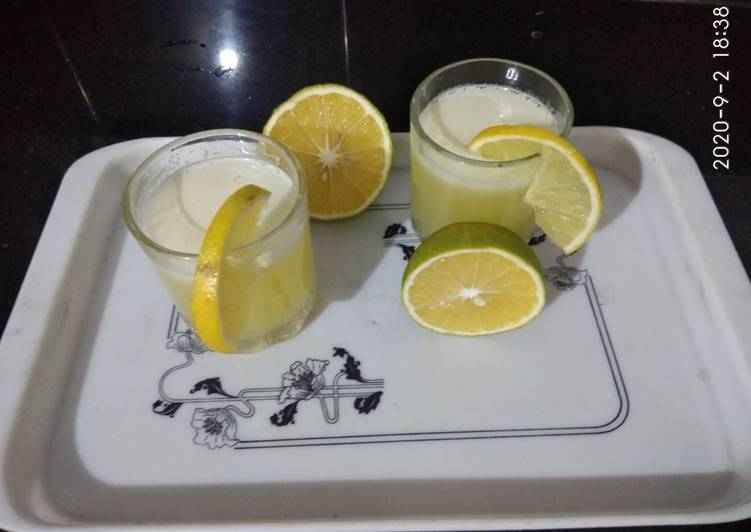 Recipe of Ultimate Sweet lemon juice