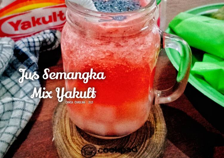 Jus Semangka Mix Yakult