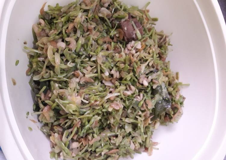 Tumis Bunga Pepaya