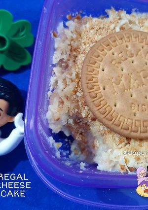 Foto resep MPASI cemilan - REGAL CHEESE CAKE dari Roti Tawar