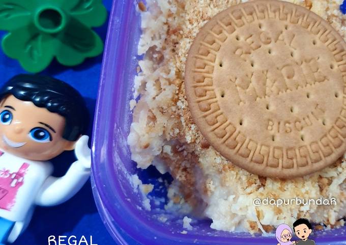 Resep: MPASI cemilan - REGAL CHEESE CAKE dari Roti Tawar Irit Untuk Jualan