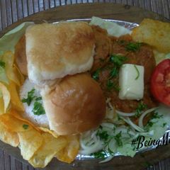 A picture of Bombay Pavbhaji Sizzler.